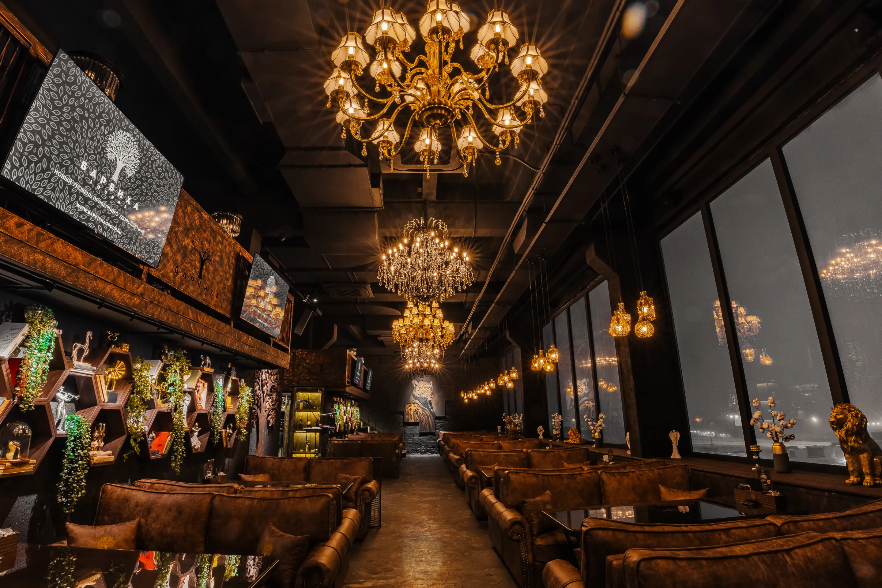Интерьер Барвиха Lounge Бауманская